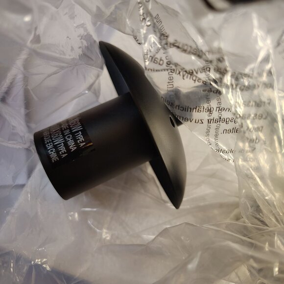 Globe Wall Light Society Black Glass Sconce Modern Retro Industrial Style - Picture 9 of 10